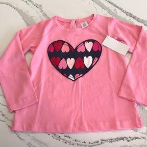 NWT Gymboree heart shirt